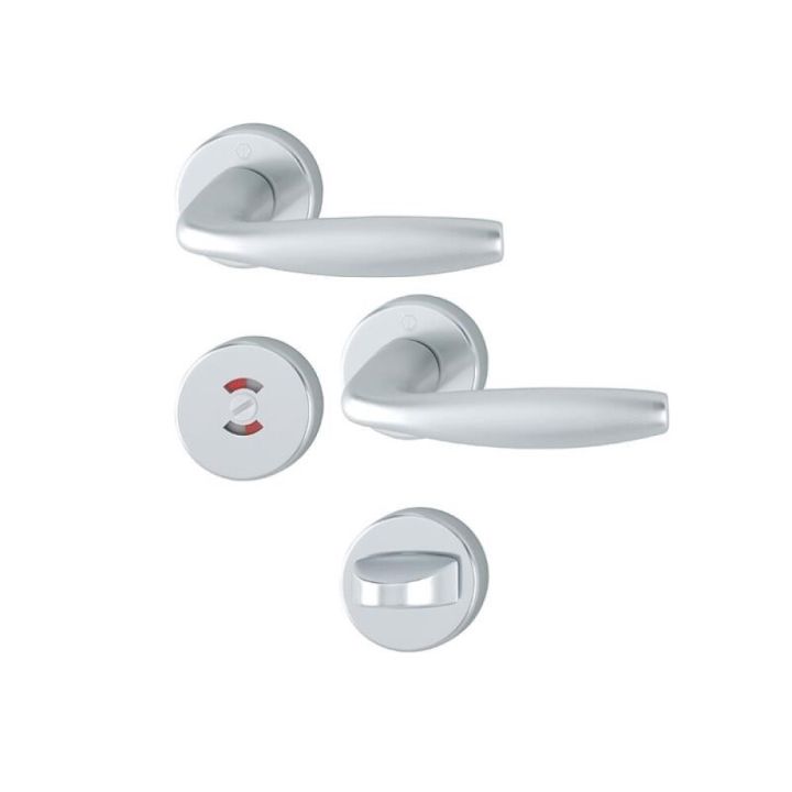 Väliovenpainike Swedoor New York Hopea WC-vääntönupilla