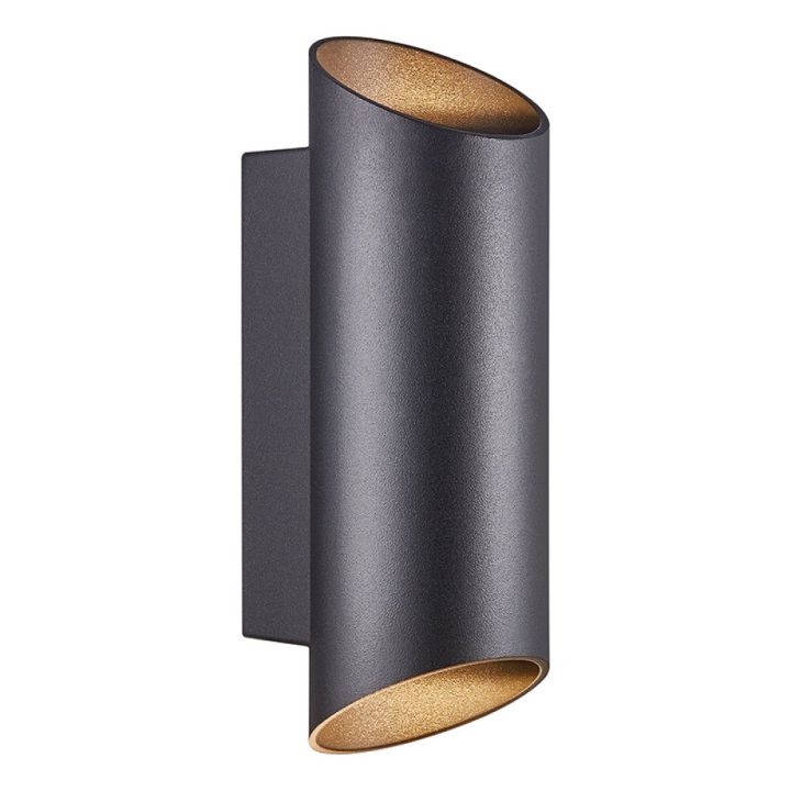 Ulkoseinävalaisin Nordlux Nico Musta