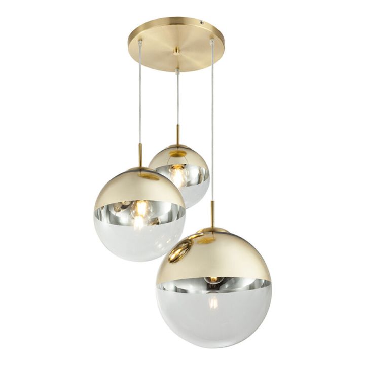 Riippuvalaisin Globo Varus 3-os kulta Ø 51 cm
