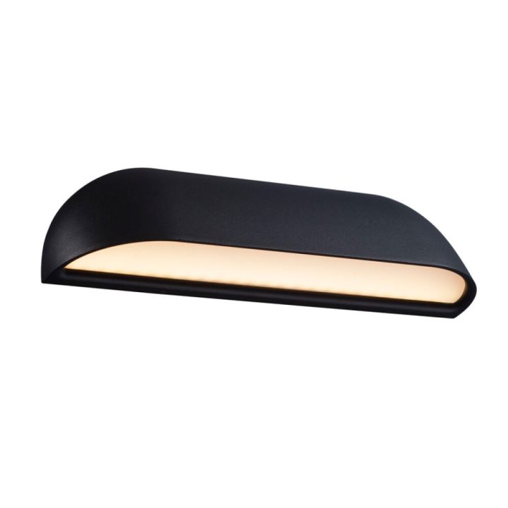 Ulkoseinävalaisin Nordlux Front 26 LED Musta