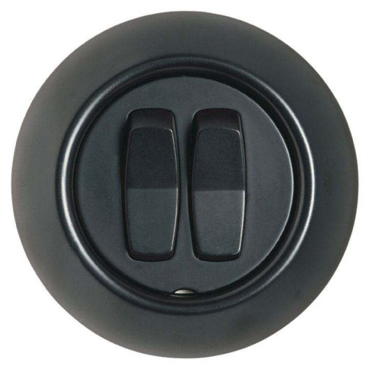 Kruunukytkin Schneider Electric Renova Uppo Musta