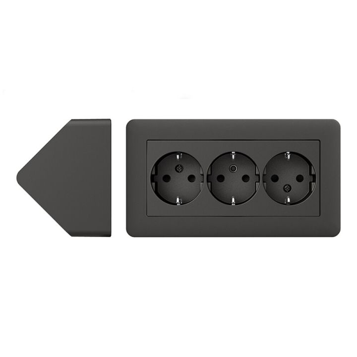 Kulmapistorasia Schneider Electric Exxact 3-os antrasiitti