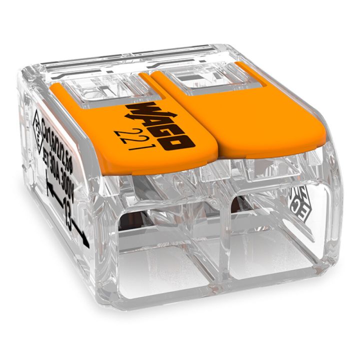 Rasialiitin Wago 221-612 VIPU 2-N