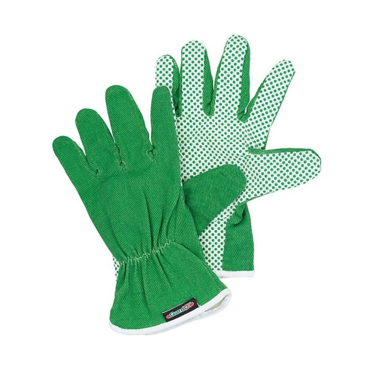 Puutarhakäsine Gardol vihreä-valkoinen koko 10