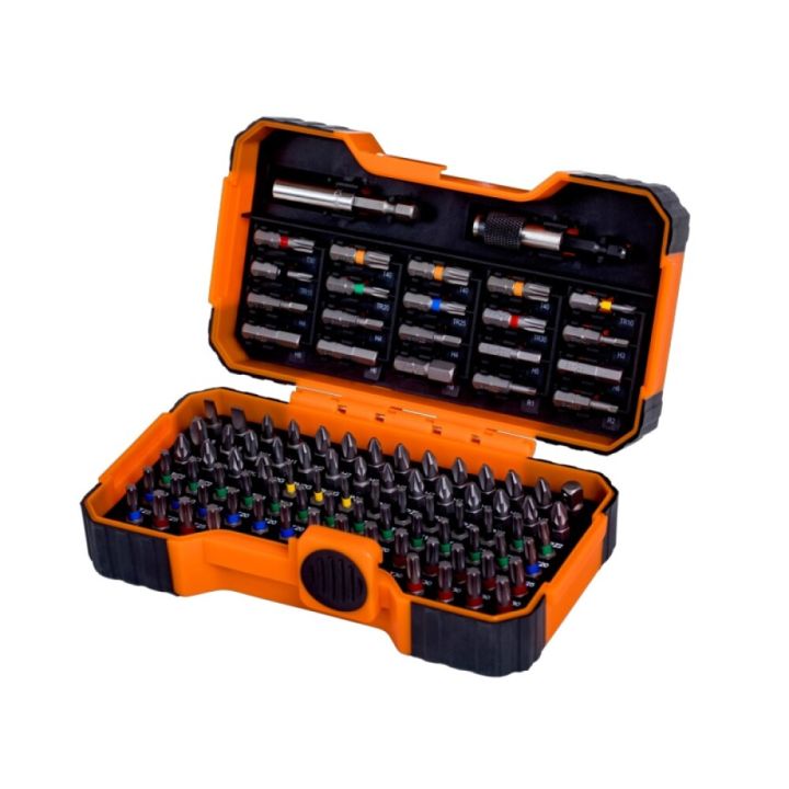 Ruuvauskärkisarja Bahco 1/4" 100-osainen