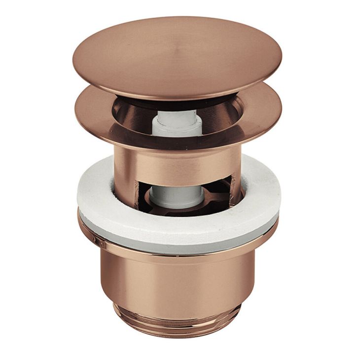 Pohjaventtiili Damixa harjattu kupari