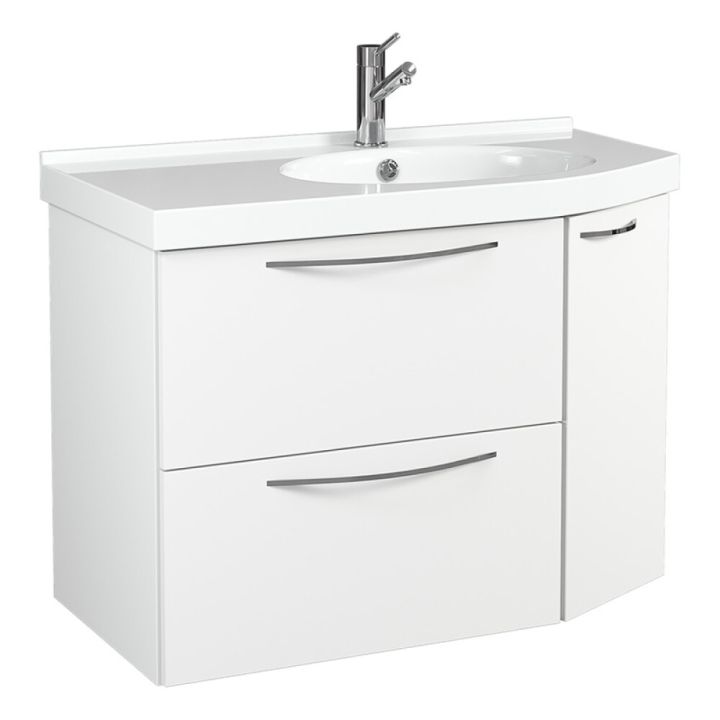 Allaskaappi Temal Mondo 2 ltk 1 ovi oikealla 82,5 cm