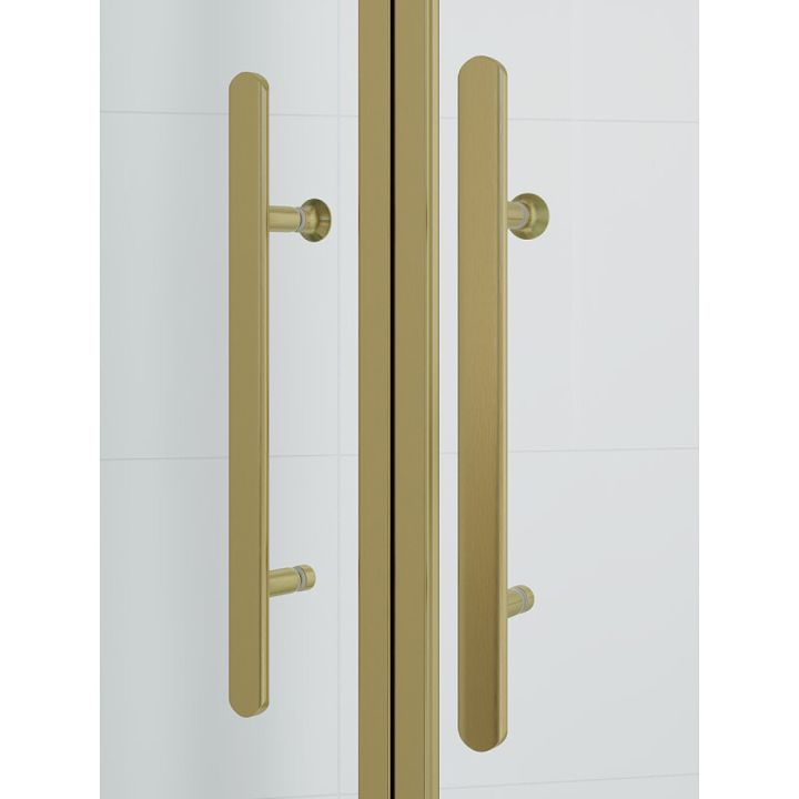 Profiilisetti Camargue Skärgård suora harjattu messinki