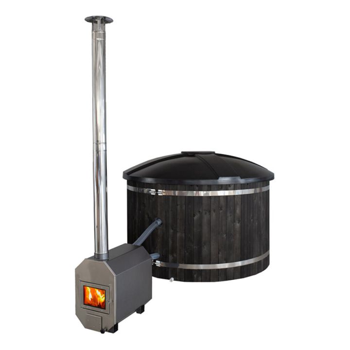 Kylpytynnyri Plastweld PW-SPA Classic musta-tummanharmaa