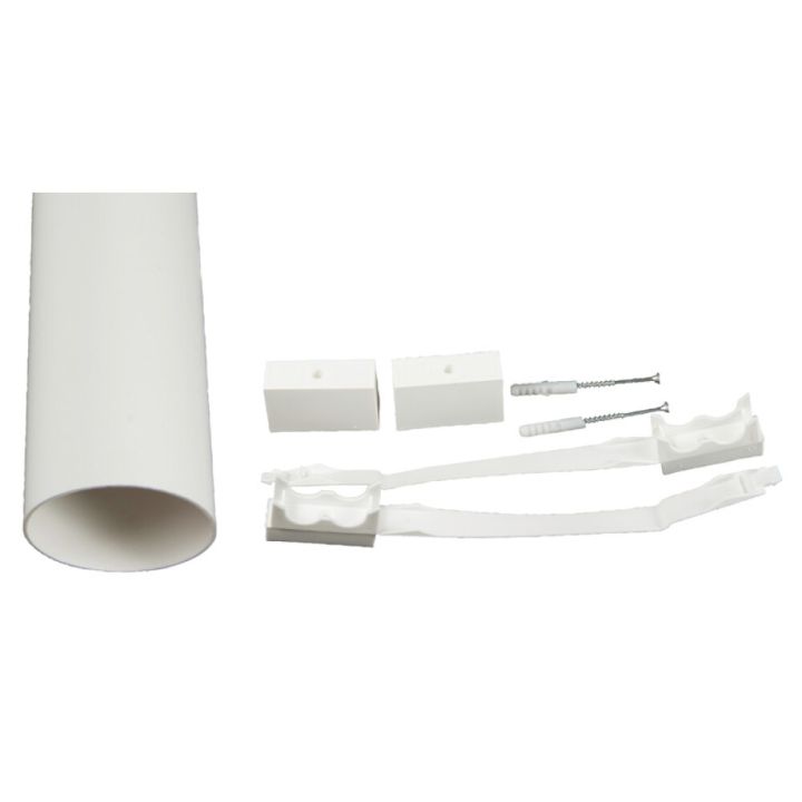 Tuuletusputkipaketti Separett erotteleviin käymälöihin Ø75 mm