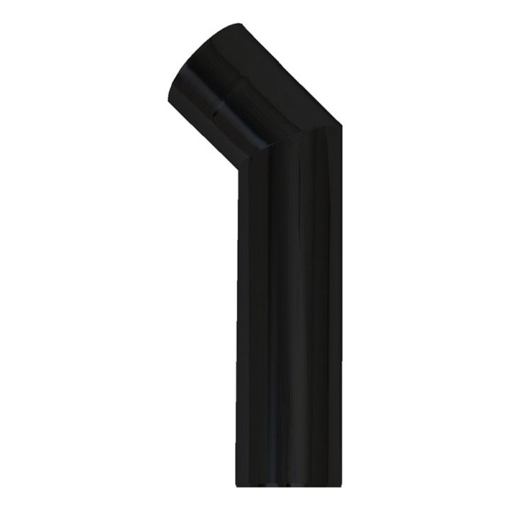 Kulmaputki Harvia musta 45 WZ45M
