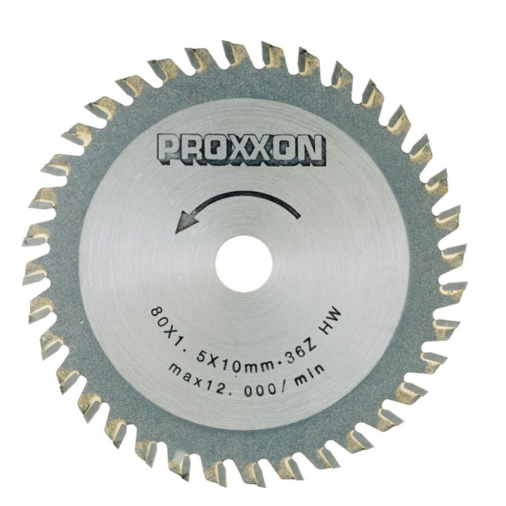 Pyörösahanterä Proxxon Ø 80 x 10 x 1,6 mm