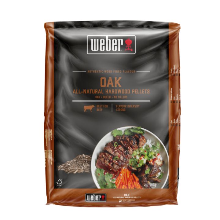 Puupelletti Weber tammi 8 kg