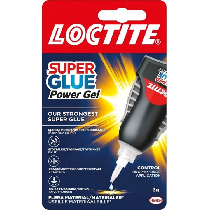 Yleispikaliima Loctite Super Glue Power Gel 3 g
