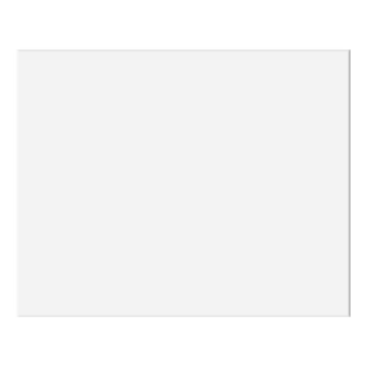 Seinälaatta Snow 20 x 25 cm Matta Valkoinen