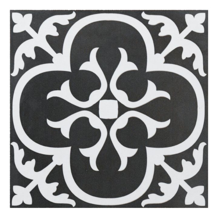 Lattialaatta Retro 20 x 20 cm Floral