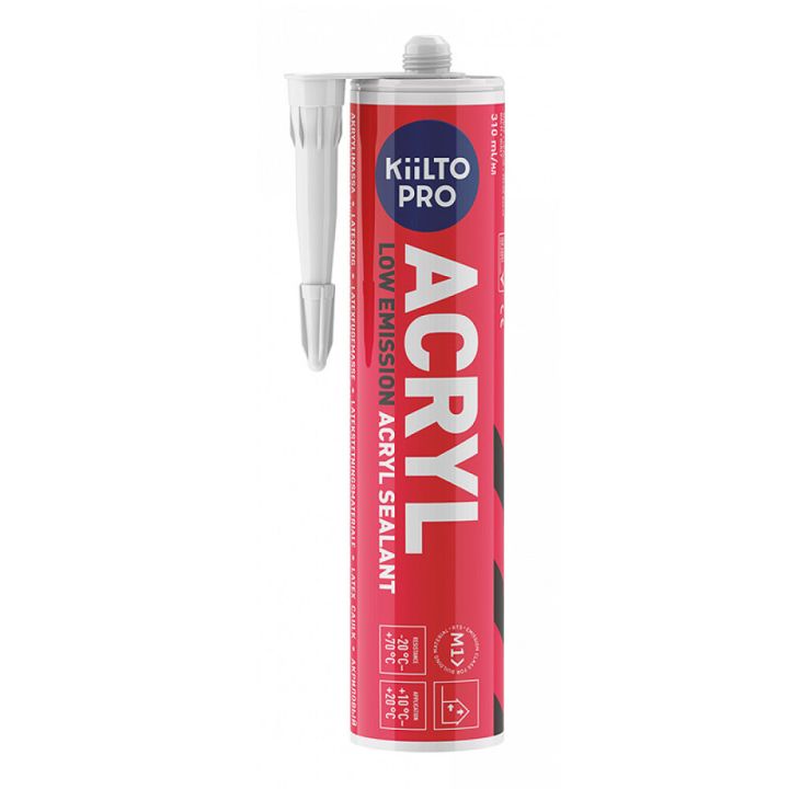 Akryylimassa Kiilto Pro Acryl 310 ml