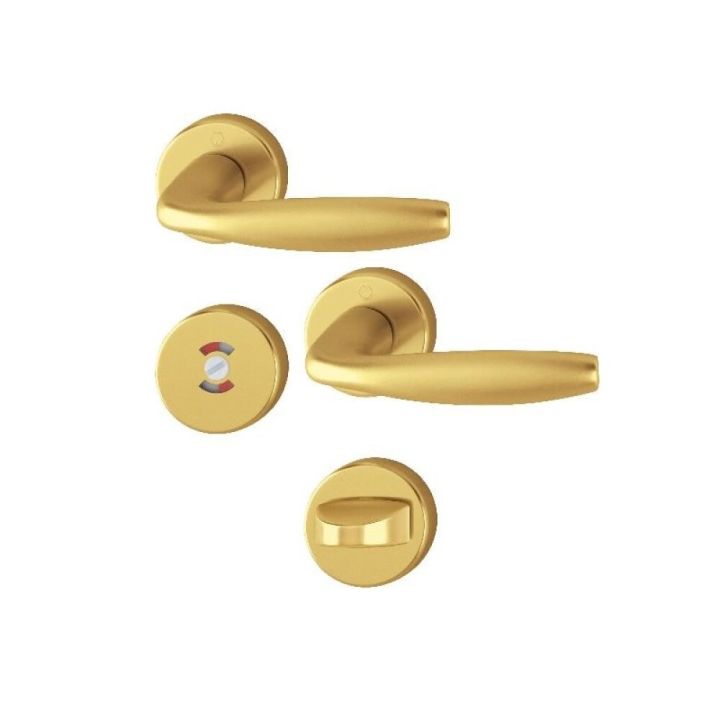 Väliovenpainike Swedoor New York Kulta WC-vääntönuppilla