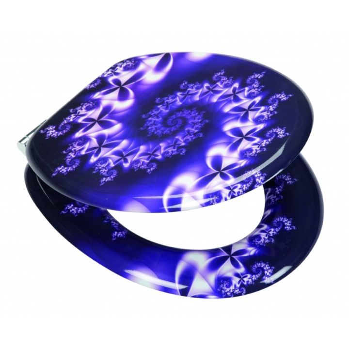 Wc-istuinkansi Violet 3D-efektillä