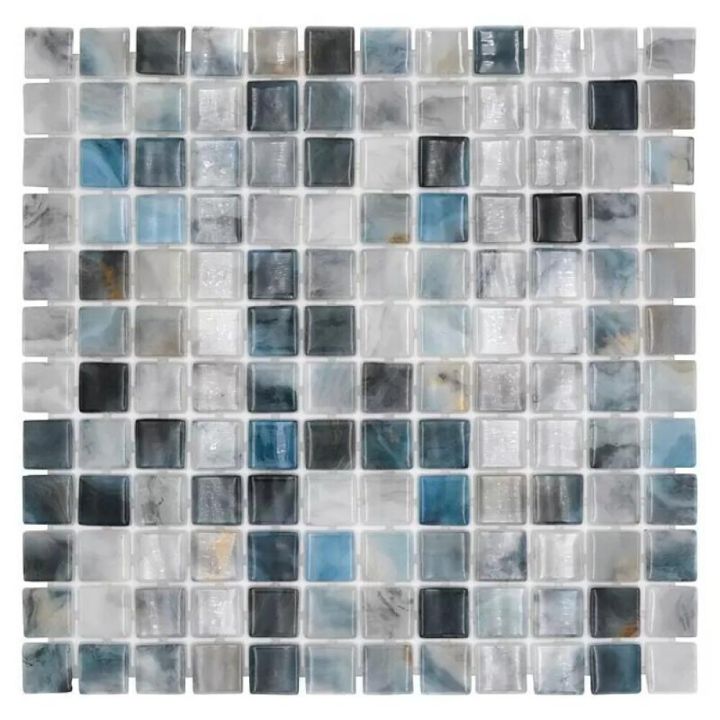 Mosaiikkilaatta Air Force harmaa 31,6 x 31,6 cm