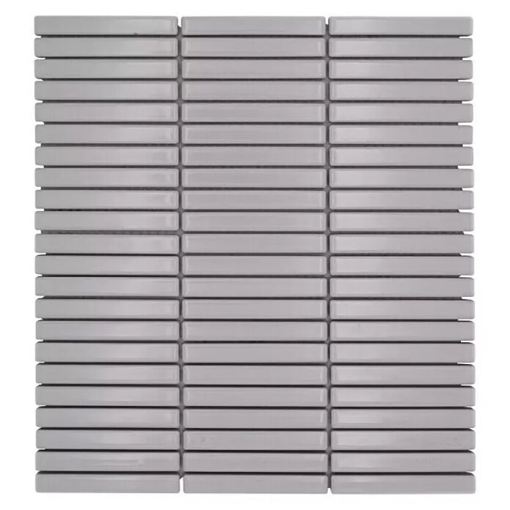 Mosaiikkilaatta Fliesen Kitkat kiiltävä valkoinen 28,2 x 30,8 cm