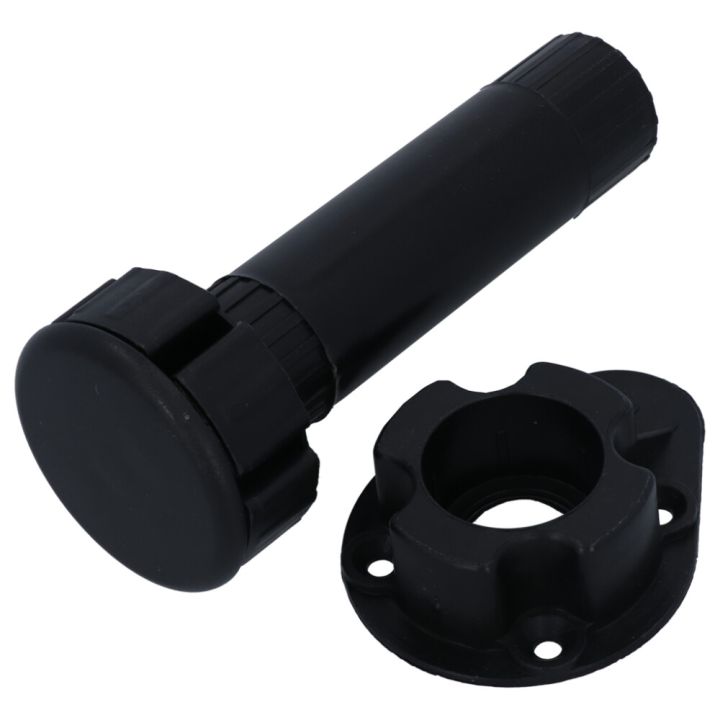 Kalustejalka Suki säädettävä 120 mm musta