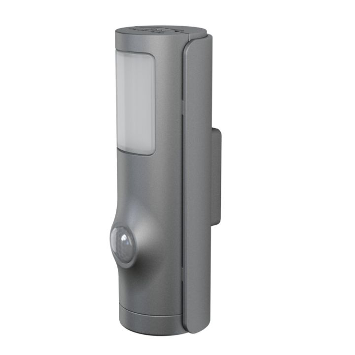 Liiketunnistinvalaisin Osram Nightlux Torch hopea 3,8 x 2,8 x 12,8 cm IP54