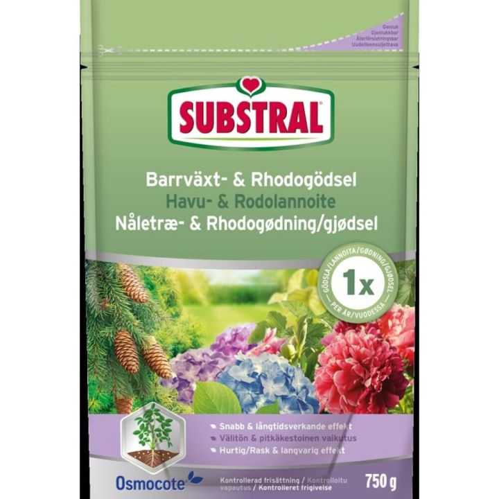 Havu- ja rodolannoite Substral Osmocote 750 g