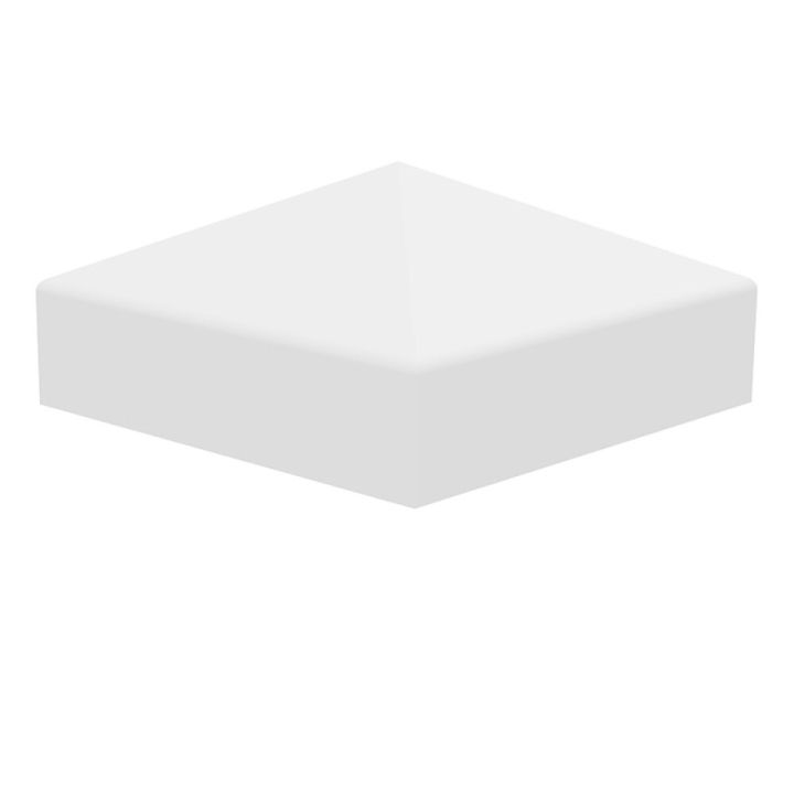 Päätytolpan hattu Lundbergs Helsinki Valkoinen 51 x 106 x 106 mm