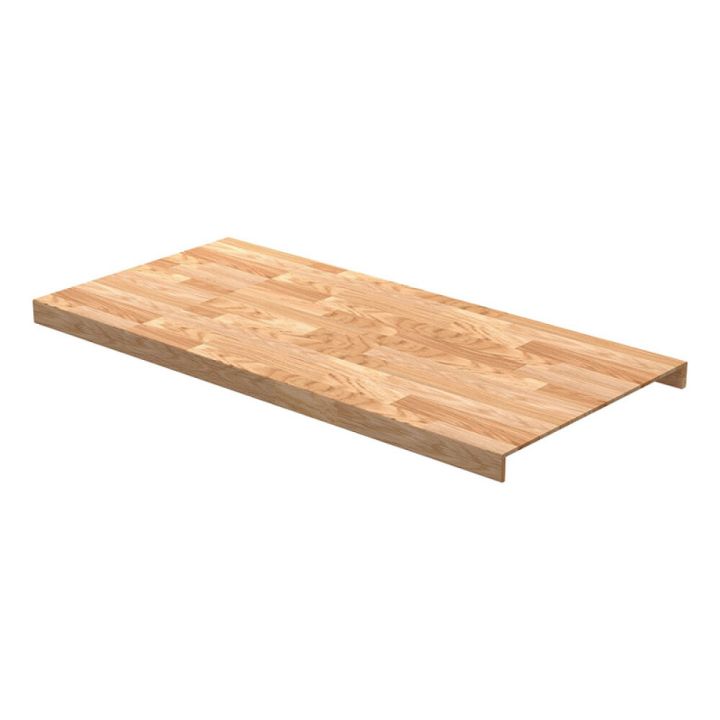 Portaan tasoaskelma Lundbergs öljytty tammi 12 x 590 x 1300 mm