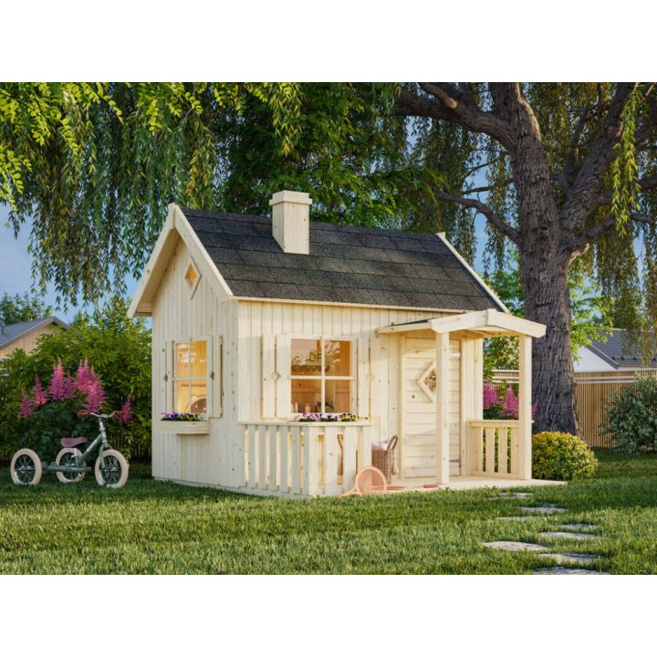 Leikkimökki Palmako Otto 3,6 m²