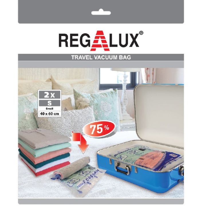 Tyhjiöpussi Regalux Rullattava 60 x 40 cm 2 kpl