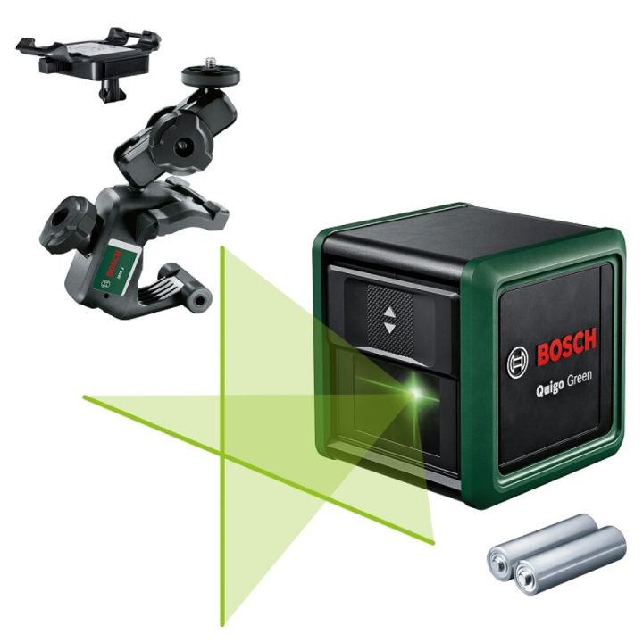 RISTILINJALASER BOSCH QUIGO GREEN