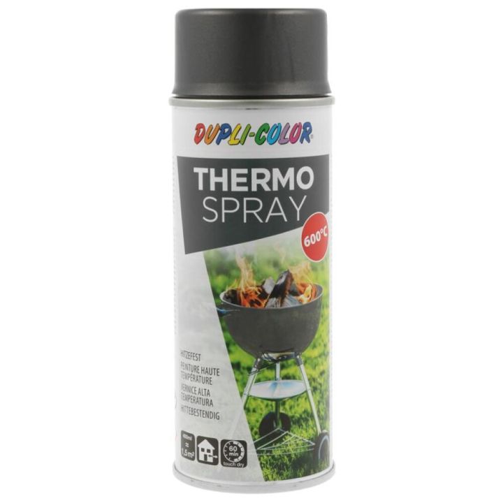 Kuumankestomaali Dupli-Color Thermo Spray Harmaa 400 ml