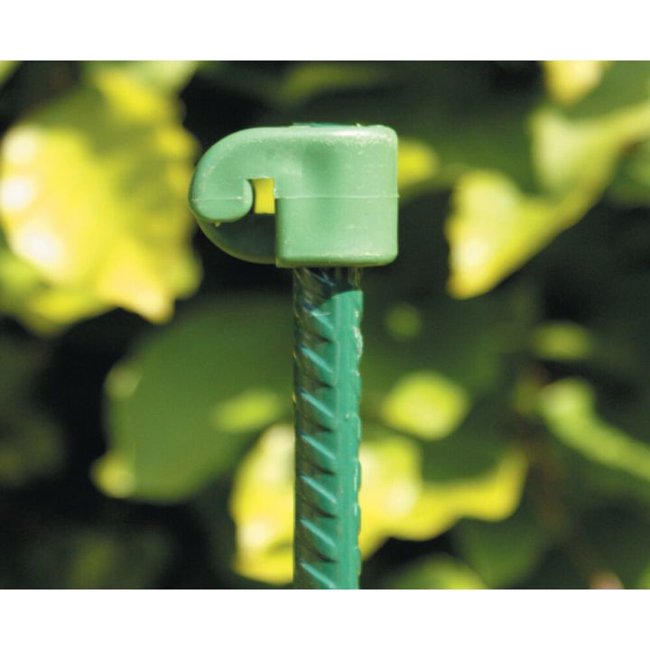 Harjaterästolppa vihreä 10 mm x 145 cm