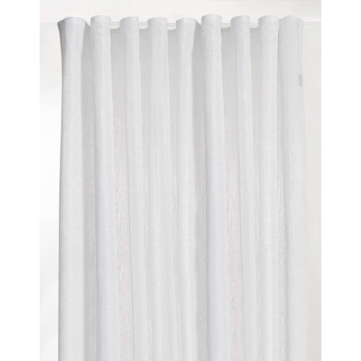 Valmisverho Hasta Skimra 268 x 280 cm Valkoinen
