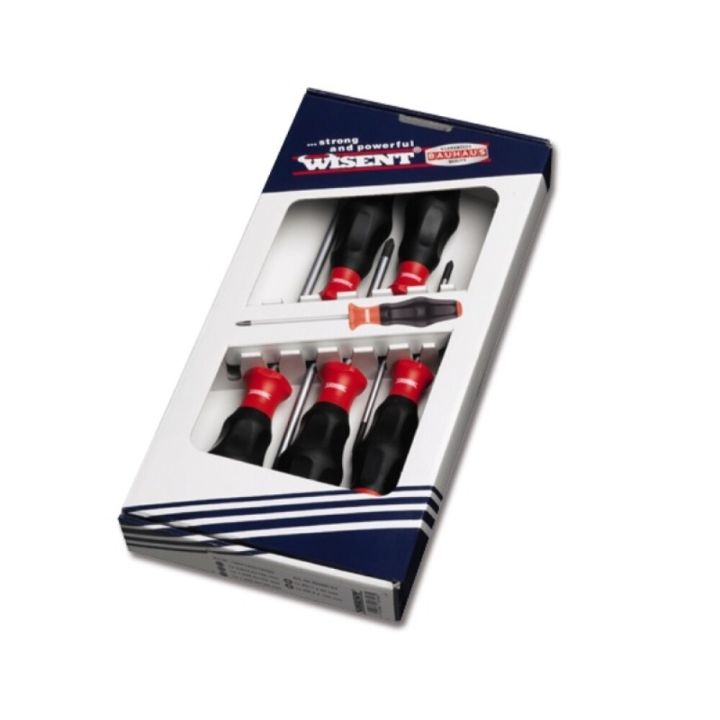 Ruuvimeisselisarja Wisent PH litteä 5-osainen
