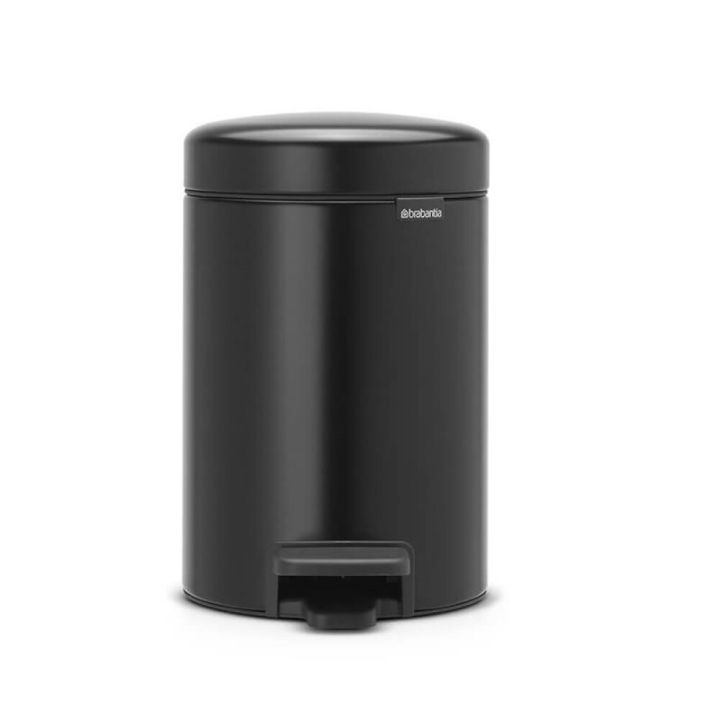 Roska-astia polkimella Brabantia Newicon Matt Black 3 l