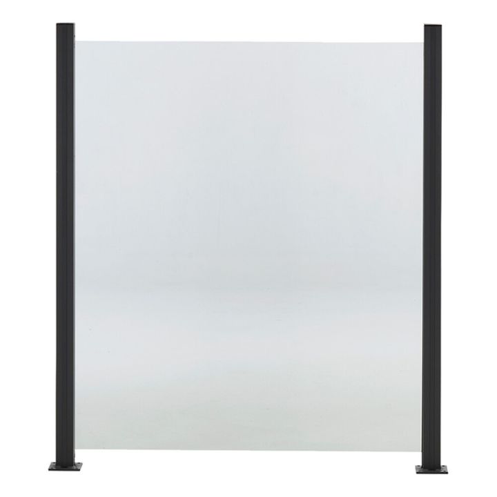 Lasikaide alumiinireunalla 100 x 80 cm kirkas