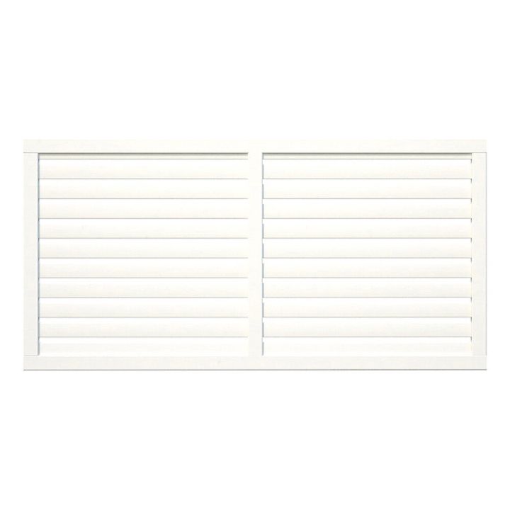 Aitaelementti Palmako Nina 4 valkoinen 180 x 90 cm