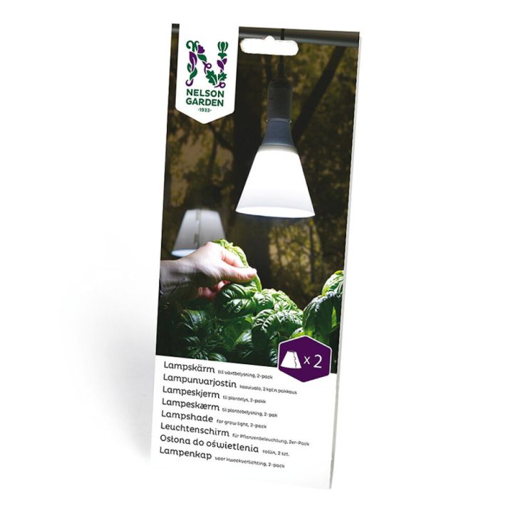 Varjostin LED-kasvilampulle 2 kpl