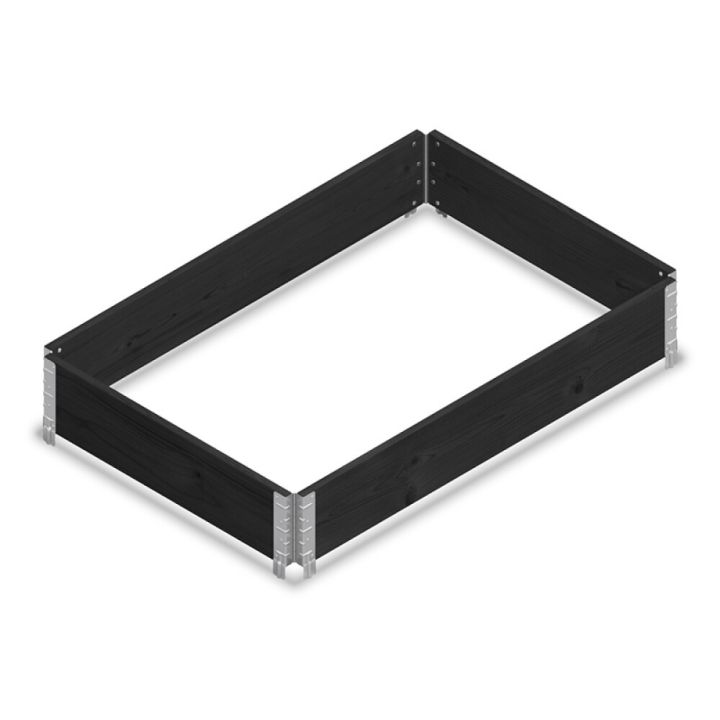 Lavakaulus 120 x 80 x 20 cm musta