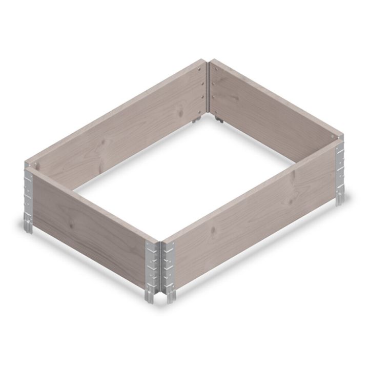 Lavakaulus 80 x 60 x 20 cm harmaa