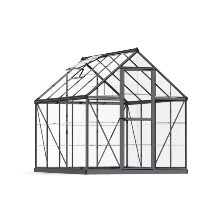 Kasvihuone Palram-Canopia Harmony 4,6 m² harmaa