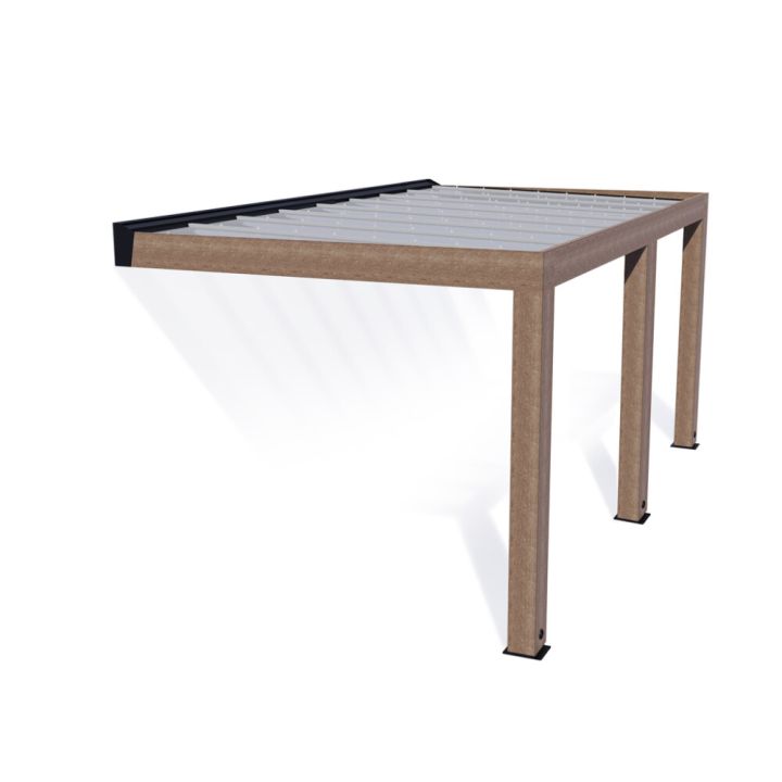 Terassikatos Canopia Helsinki setripuu 3 x 5,3 m