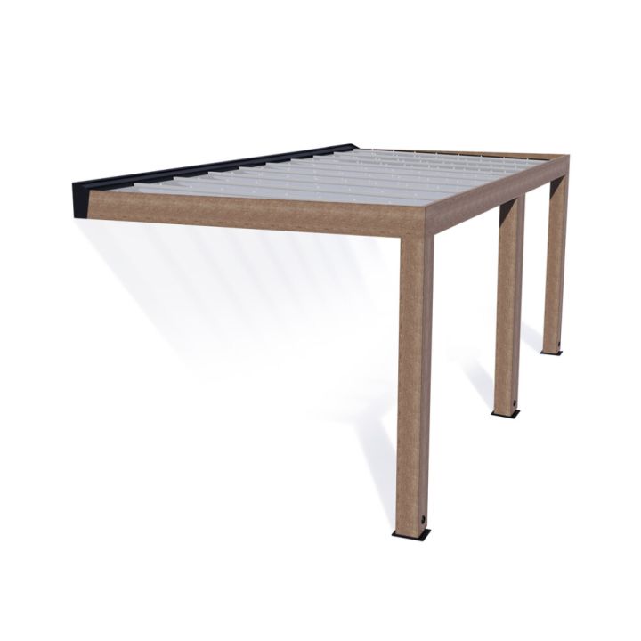 Terassikatos Canopia Helsinki setripuu 3 x 6 m