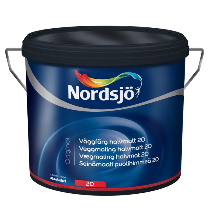 Seinämaali Nordsjö Original 20 Valkoinen 10 l