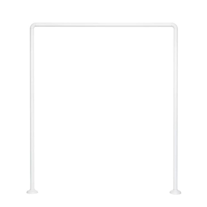 Suihkuverhotanko Diaqua Ø 2,2 x 90 x 80 x 90 cm Valkoinen