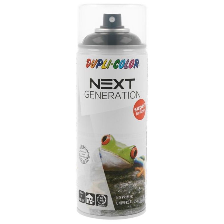 Spraymaali Dupli-Color Next RAL 9005 musta 400 ml
