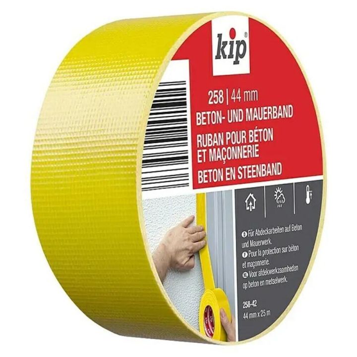 Betoni- ja muurausteippi KIP 44 mm x 25 m